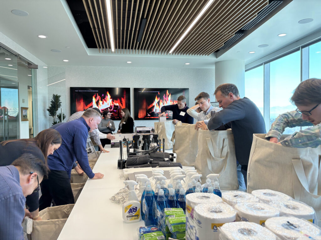 Catalyst Partners with The Road Home to Assemble “Move-In” Kits for Families Moving out of Shelters and into Permanent Housing